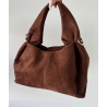 Suede choco colour inspi P bag - DRESS DESIREE