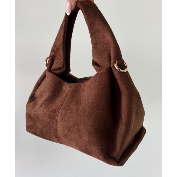Sac inspi P choco daim - DRESS DESIREE