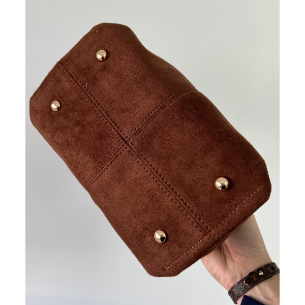 Sac inspi P choco daim - DRESS DESIREE