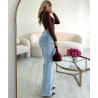 Jeans extra long bleu clair - DRESS DESIREE