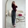 Jeans ballon gris - DRESS DESIREE