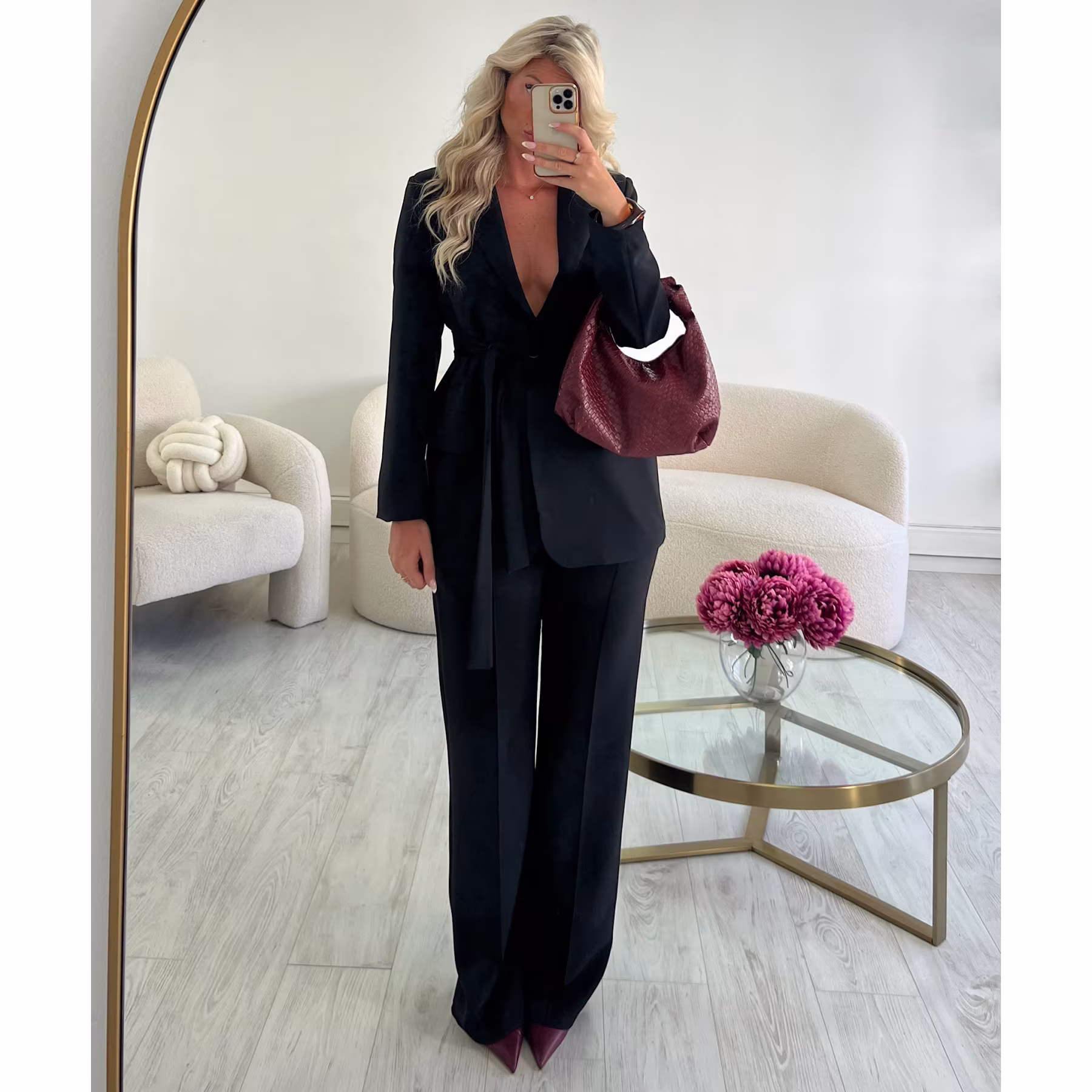 Blazer cintré/droit black DRESS DESIREE
