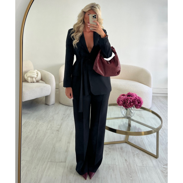 Blazer cintré/droit black DRESS DESIREE