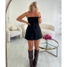 Top bustier black- DRESS DESIREE