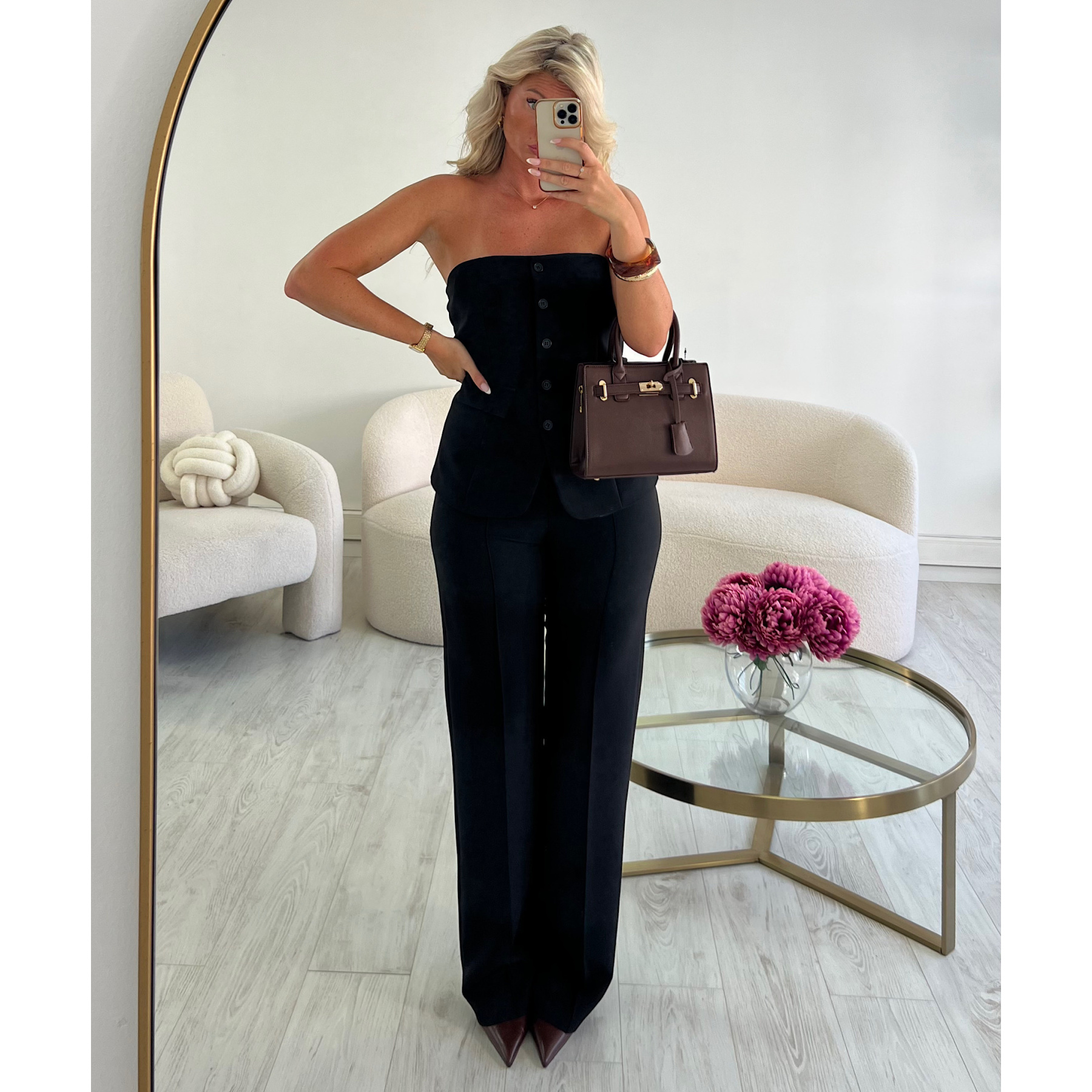 Black bustier top - DRESS DESIREE