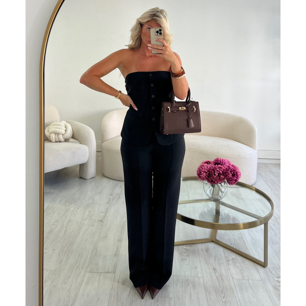 Top bustier black- DRESS DESIREE