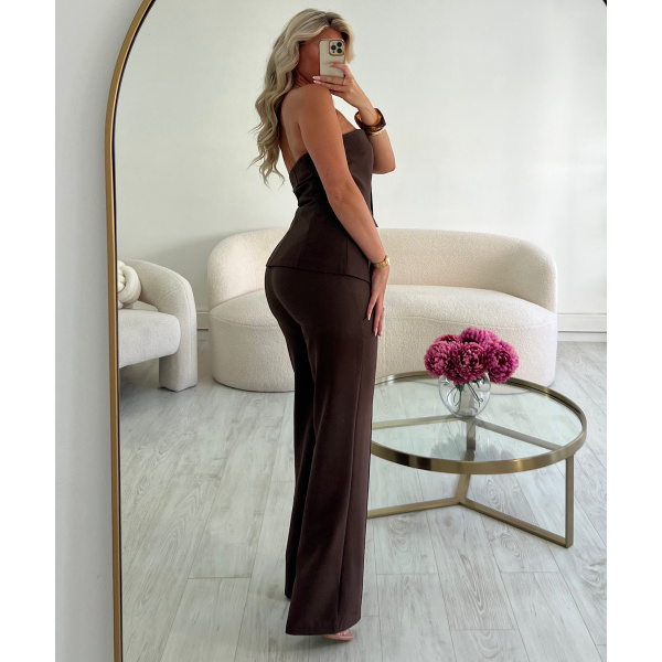 Top bustier choco- DRESS DESIREE