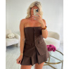 Choco bustier top - DRESS DESIREE