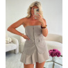 Top bustier mocca- DRESS DESIREE