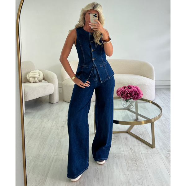 Top boléro brut jeans - DRESS DESIREE