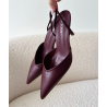 Escarpins bordeaux - DRESS DESIREE