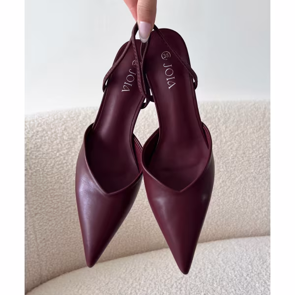 Escarpins bordeaux - DRESS DESIREE