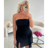 Top bustier tulle noir - DRESS DESIREE
