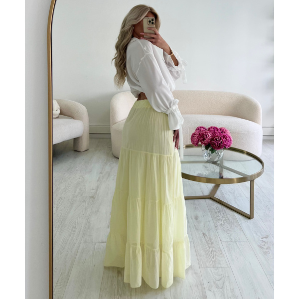 Chemise noeud blanche