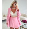 Candy pink skirt shorts