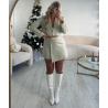 Blazer court paillette doré - DRESS DESIREE