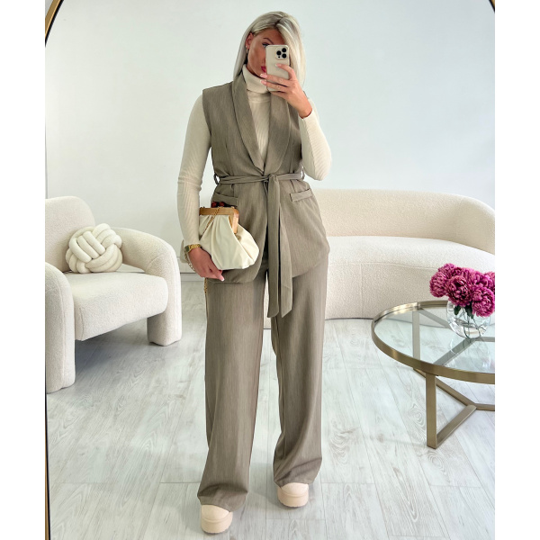 Mules hautes fourrées beige - DRESS DESIREE