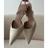 Talons pointu osier beige - DRESS DESIREE