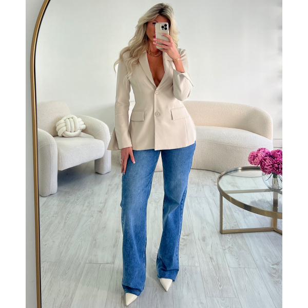 Talons pointu osier beige - DRESS DESIREE