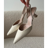 Talons pointu osier beige - DRESS DESIREE
