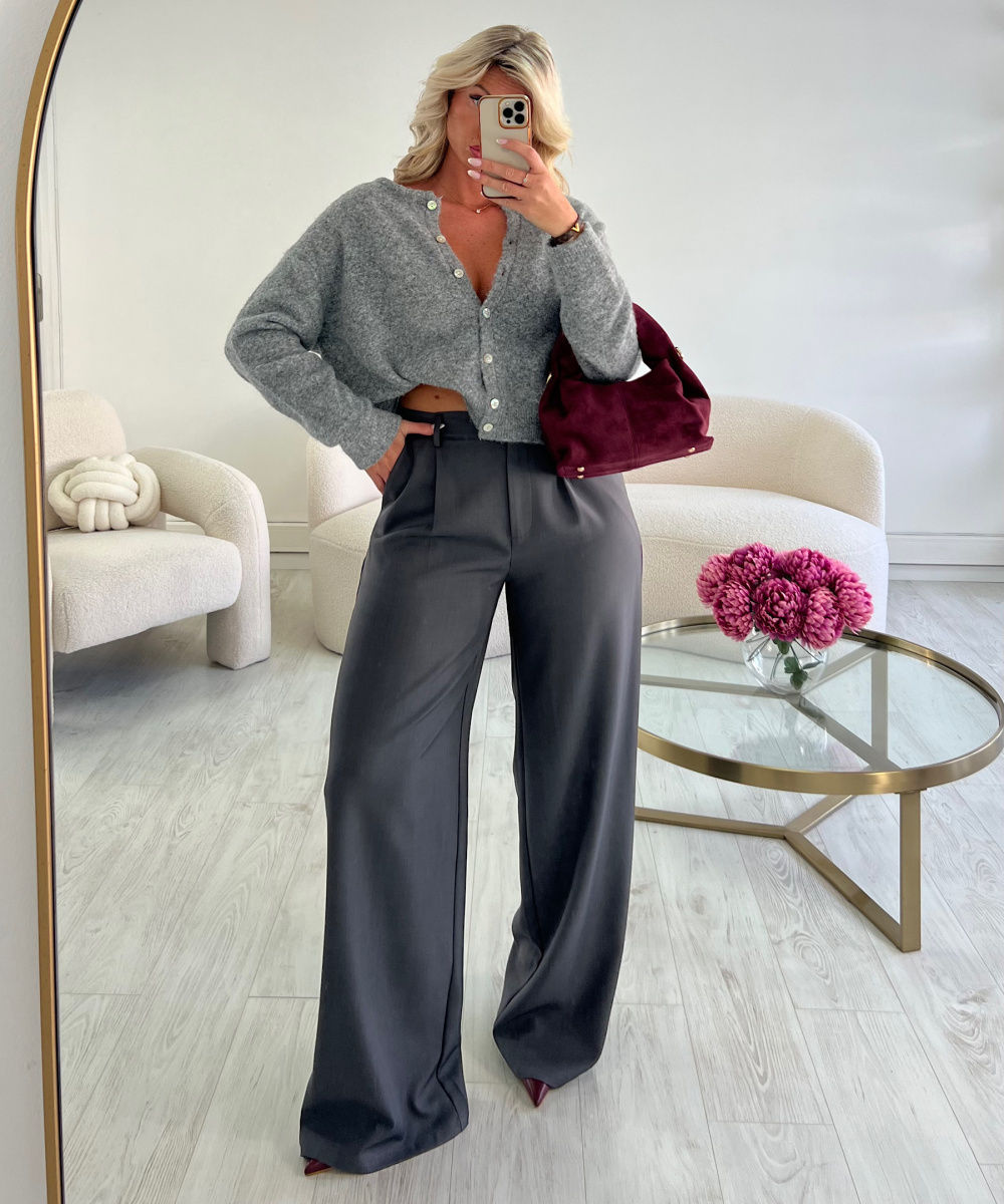 Suede burgandy colour inspi P bag
