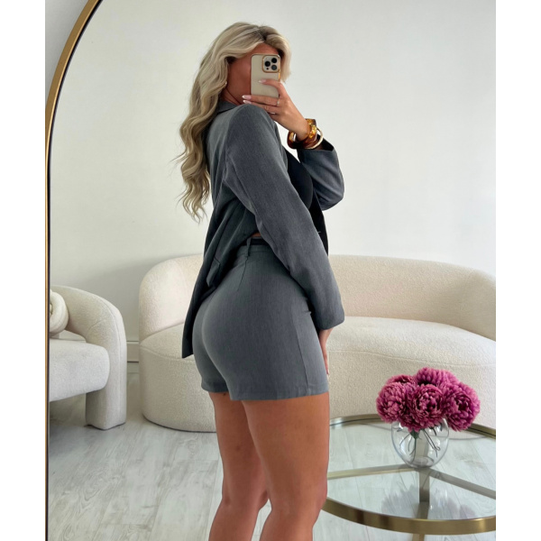 Classic heather black skort