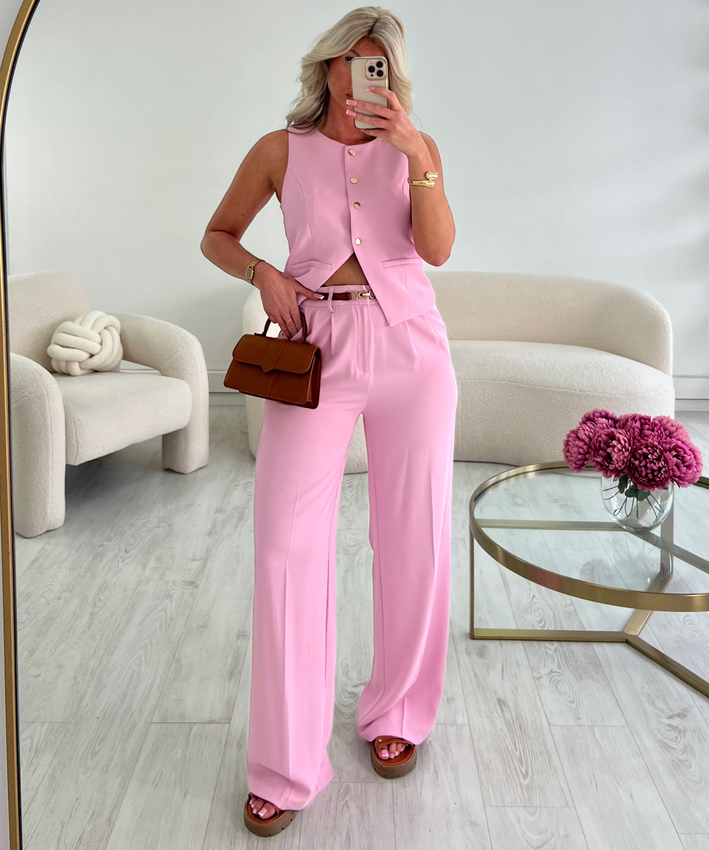 Thin camel belt  - DRESS DESIREE