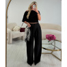 Pantalon pince extra long noir - DRESS DESIREE