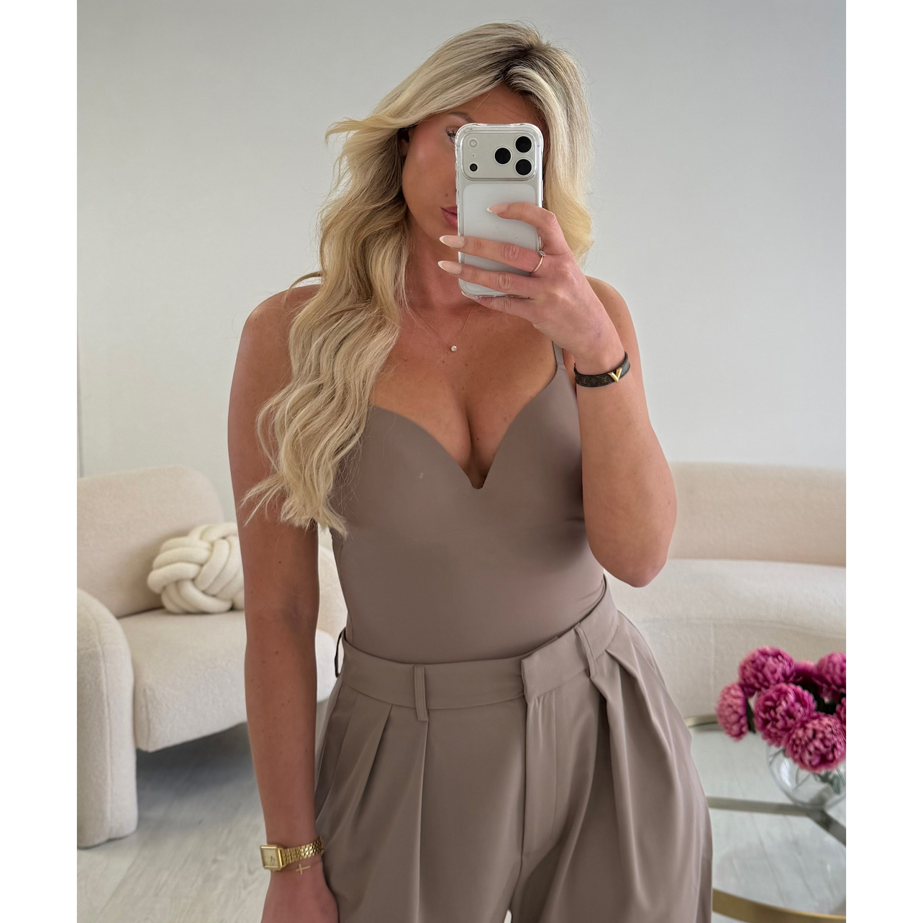Body gainant taupe - DRESS DESIREE