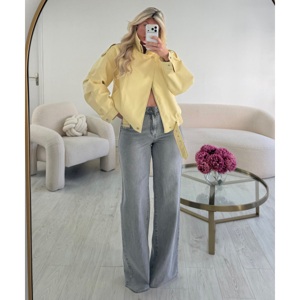 Jeans extra long gris clair - DRESS DESIREE