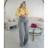 Jeans extra long gris clair - DRESS DESIREE