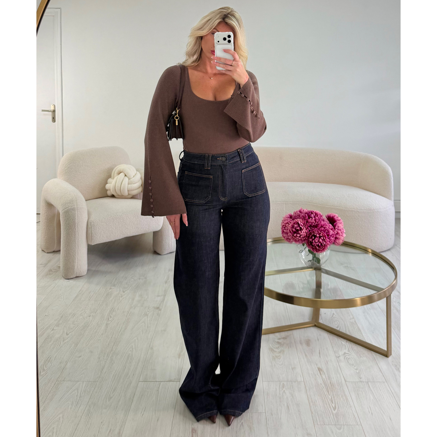 Pockets extra-long jeans - DRESS DESIREE