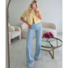 Jeans extra long bleu clair - DRESS DESIREE