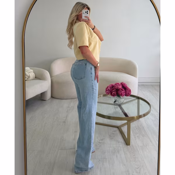 Jeans extra long bleu clair - DRESS DESIREE