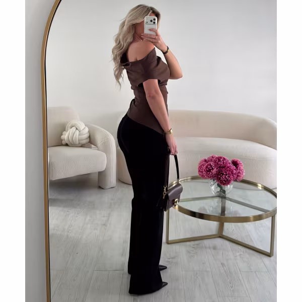 Jeans extra long noir DRESS DESIREE