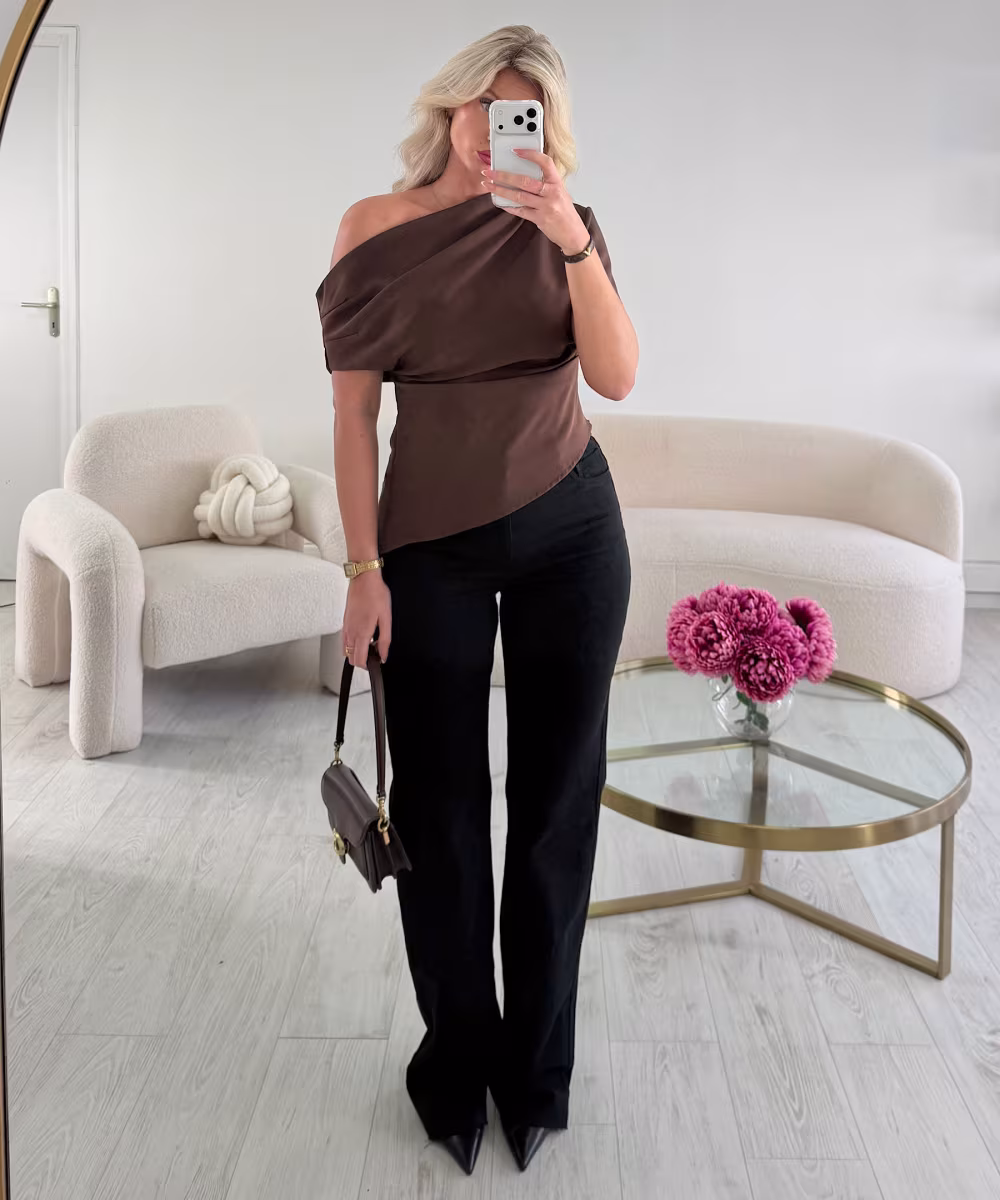 Jeans extra long noir DRESS DESIREE
