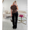 Jeans extra long noir DRESS DESIREE