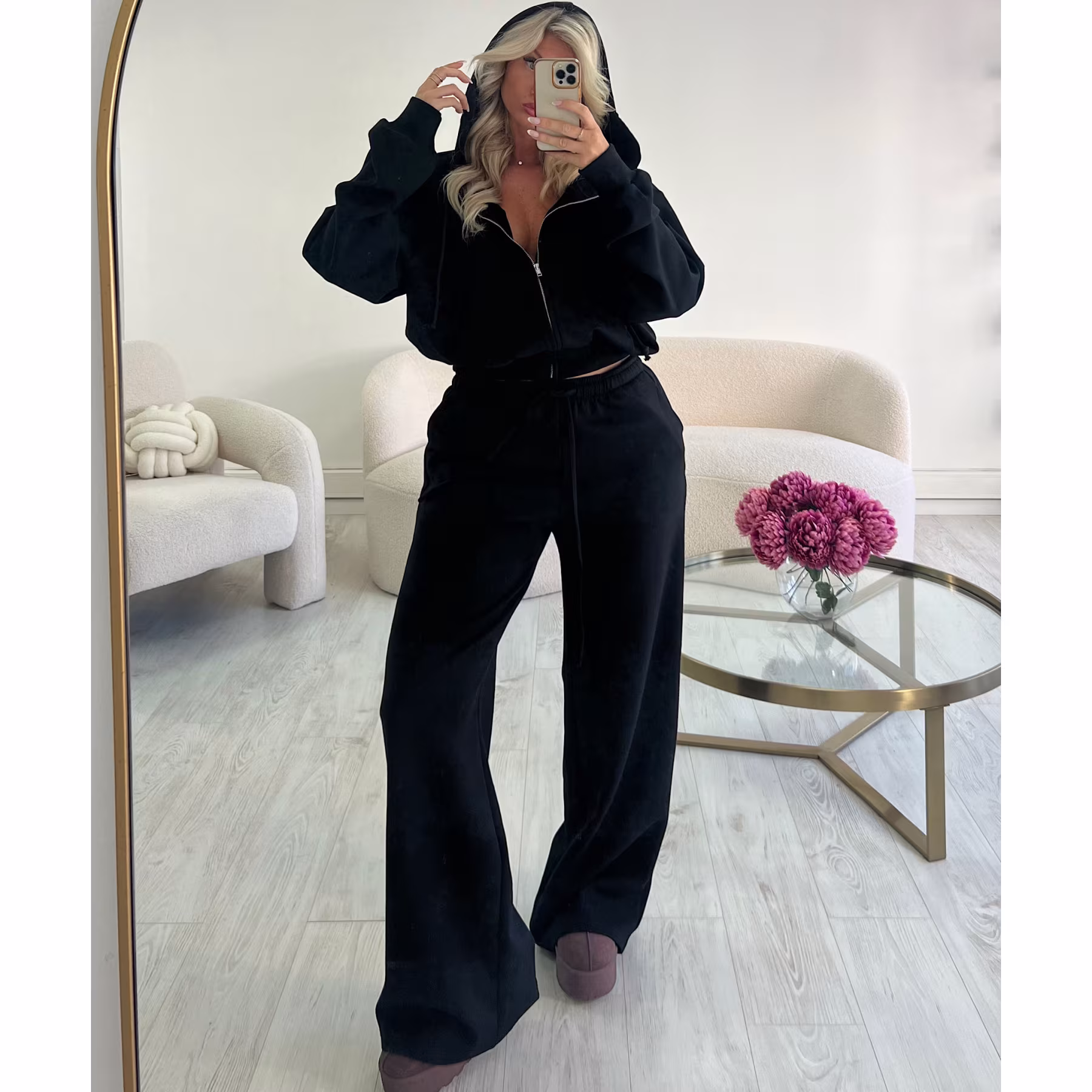 Jogging tall loose noir - DRESS DESIREE