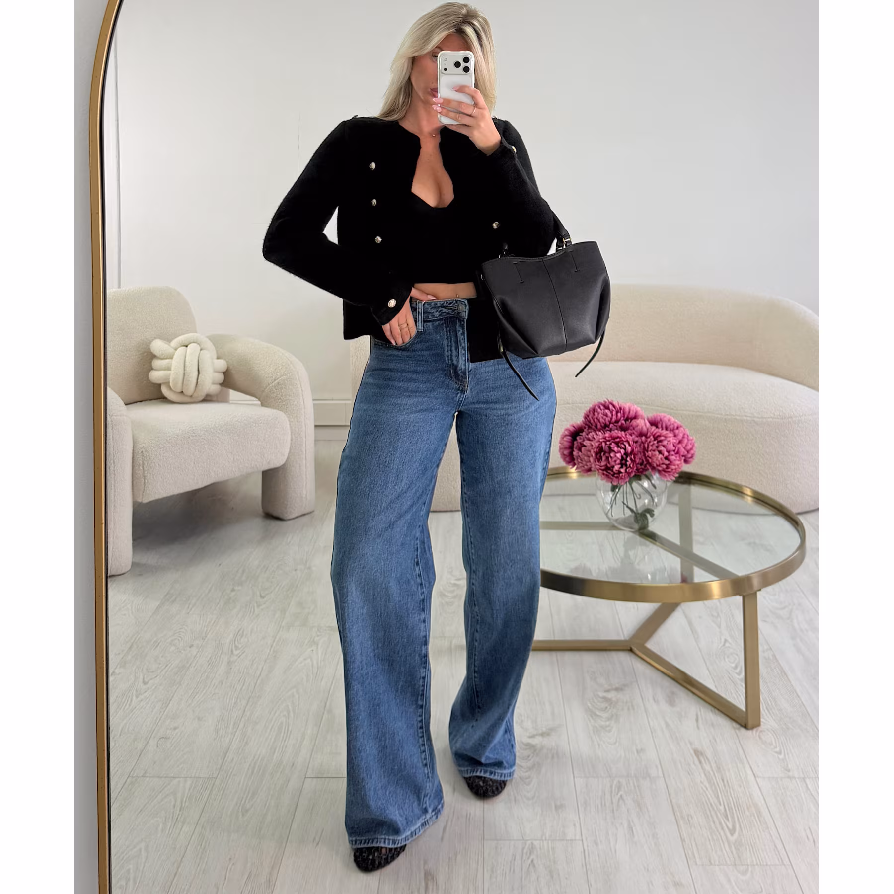 Jeans standard bleu foncé - DRESS DESIREE