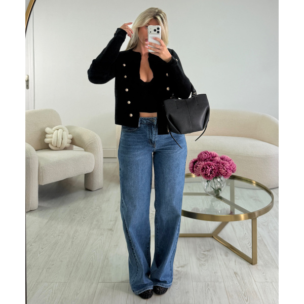 Standard dark blue jeans