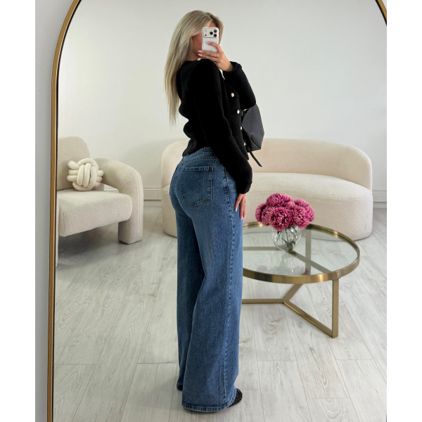 Standard dark blue jeans