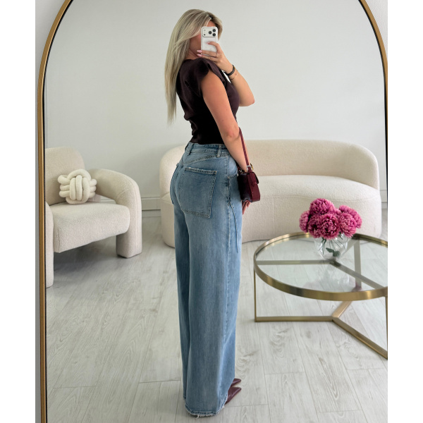 Jeans baggy bleu clair - DRESS DESIREE