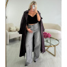 Grey ripped barrel-cut jeans with rolled-up hems - DRESS DESIREE