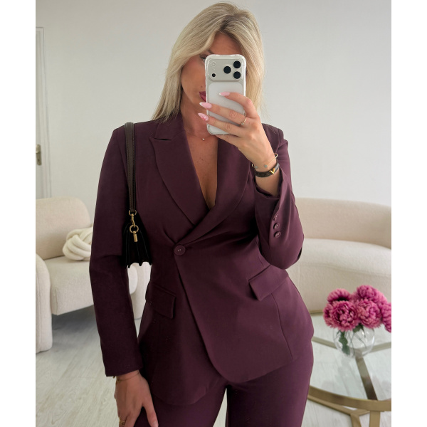 Pantalon Tall large plum  - DRESS DESIREE