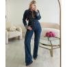 Combipantalon tall jeans bleu - DRESS DESIREE
