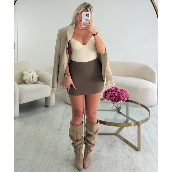 Top gainant crème - DRESS DESIREE