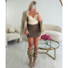 Creamy shapewear top - DRESS DESIREE
