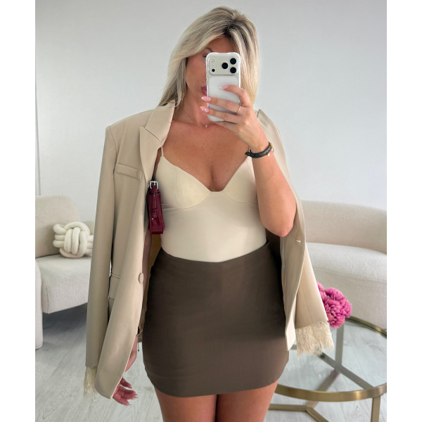 Creamy shapewear top - DRESS DESIREE