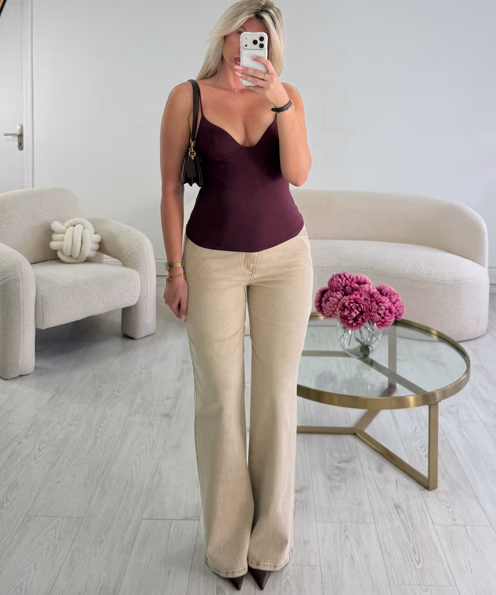 Top gainant prune - DRESS DESIREE