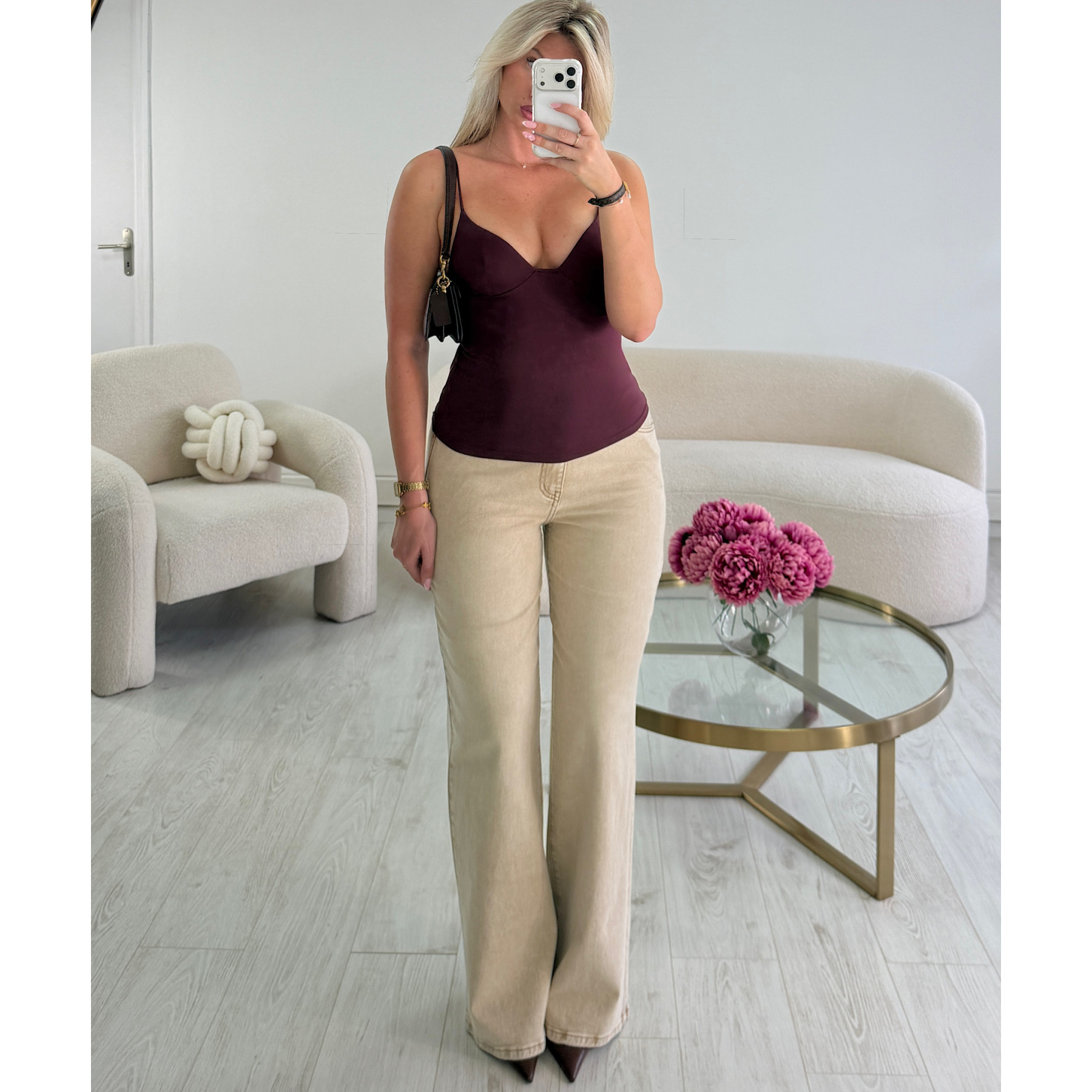 Top gainant prune - DRESS DESIREE